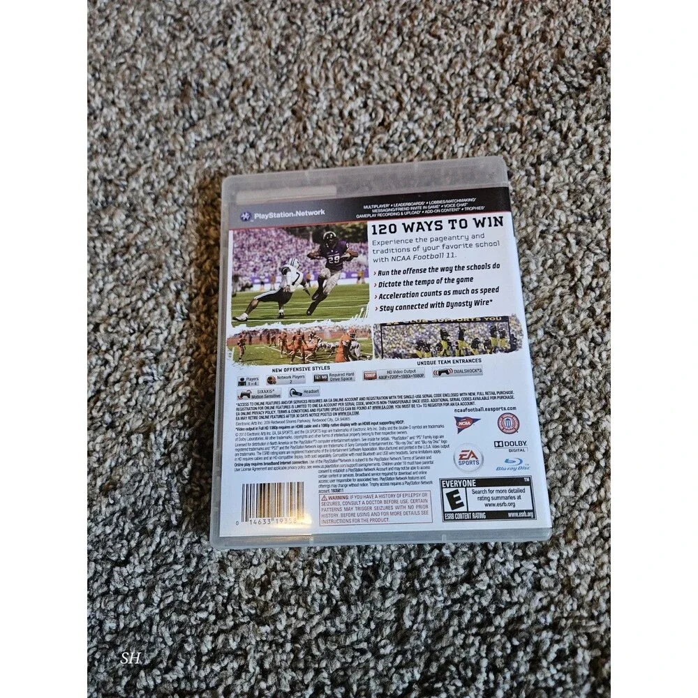 NCAA Football‎ 11 for PlayStation 3 PS3 Fast Shipping